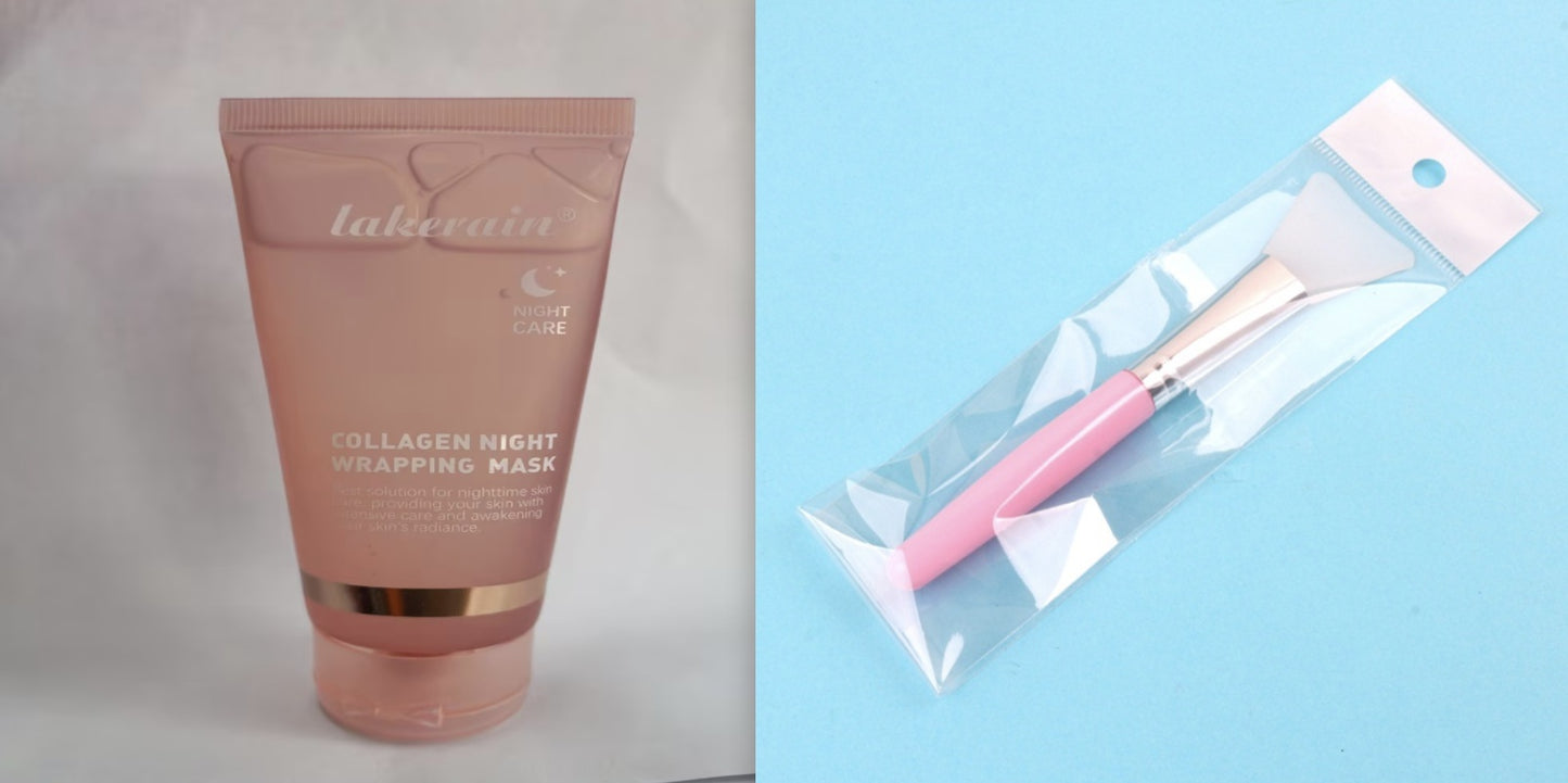 Collagen Tear And Pull Night Cream Facial Mask Hydrating