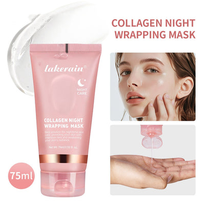 Collagen Tear And Pull Night Cream Facial Mask Hydrating