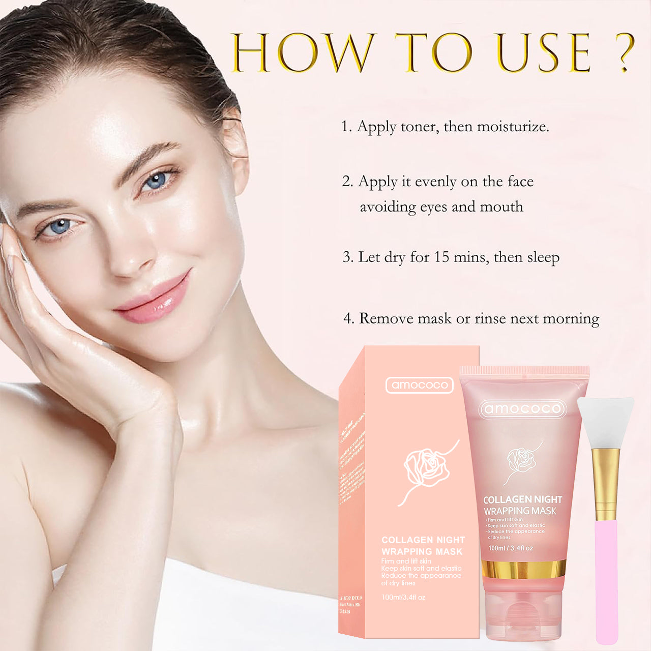 Night Wrapping Mask Firm & Lift Skin