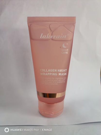 Collagen Tear And Pull Night Cream Facial Mask Hydrating