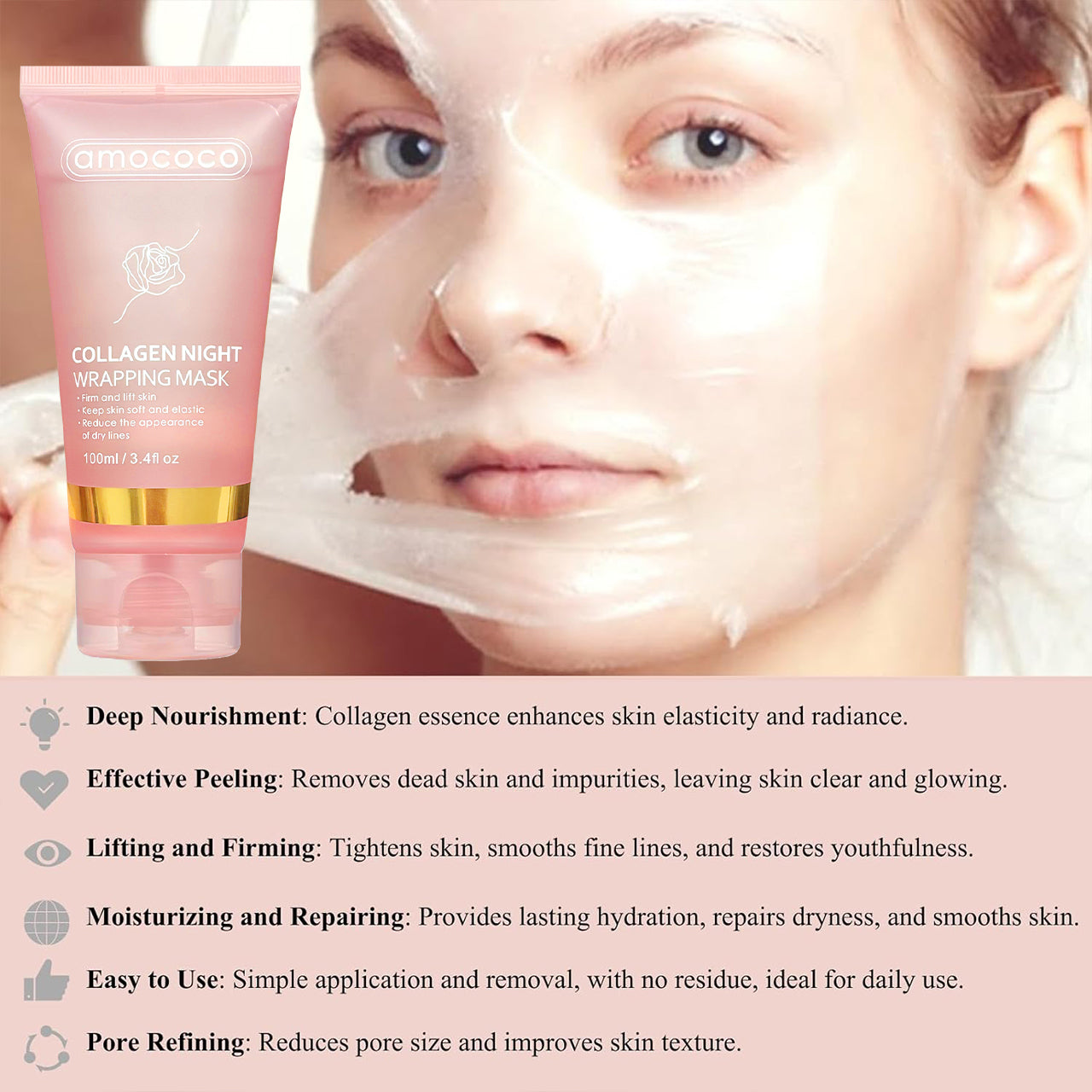 Night Wrapping Mask Firm & Lift Skin